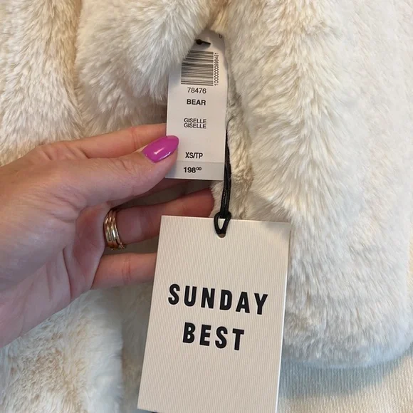 Sunday Best Aritzia bear Giselle coat - Picture 5 of 10